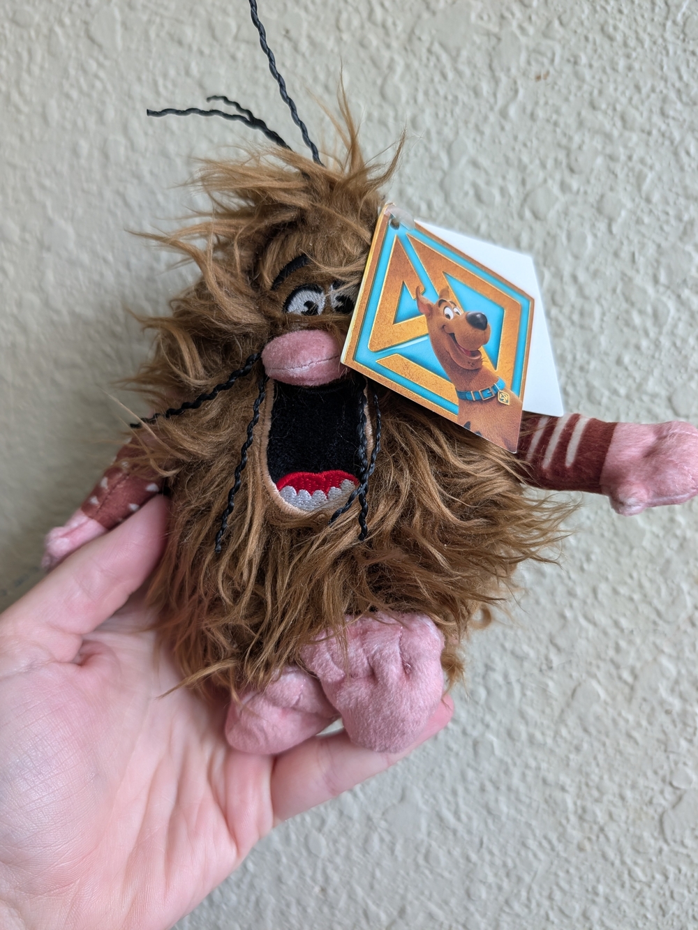 Scooby-Doo Plush Caveman Brown & Pink